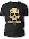Pegasus Guns N' Roses Bedrucktes T-shirt Schwarz