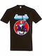 Marvel T-shirt Brown Cotton