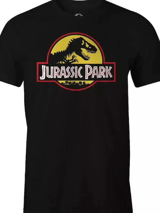 Cotton Division T-shirt Jurassic Park Schwarz Baumwolle