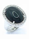 PS Silver Damen Ring mit Zirkonia aus Silber