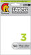 Legion Wargames LLC Card Sleeves Standard Size 50pcs Transparent