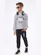 Hashtag Kids Sweatpants Set Gray 2pcs