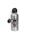 Koupakoupa Wednesday Adams Wasserflasche Aluminium 500ml Silber