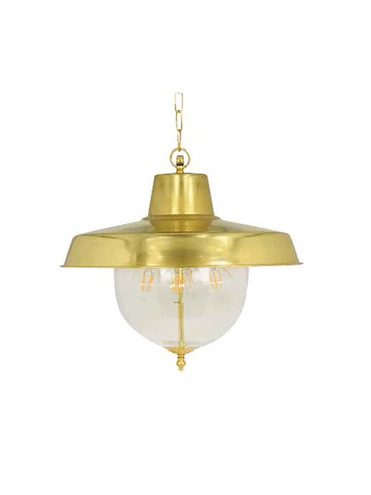 Andromeda Outdoor Hanging Ceiling Light E27 in Bronze Color 8527