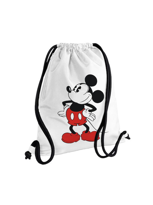 Koupakoupa Mickey Classic Gym Backpack White