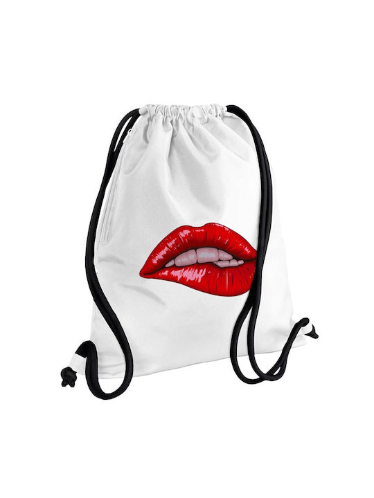 Koupakoupa Lips Gym Backpack White