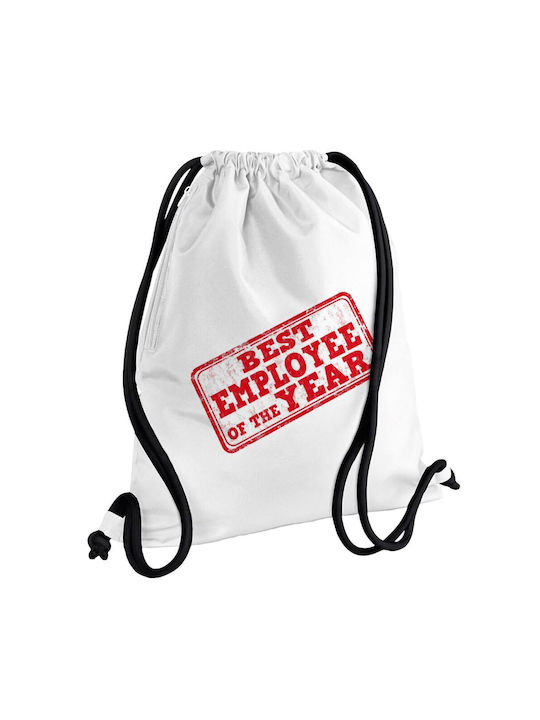 Koupakoupa Best Employee Of The Year Gym Backpack White