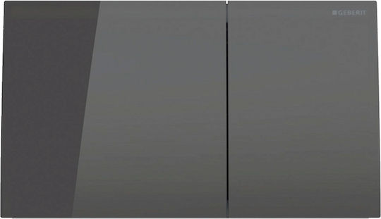 Geberit Sigma 70 Πλακέτα για Καζανάκια Διπλής Λειτουργίας Γυαλιστερό Lava
