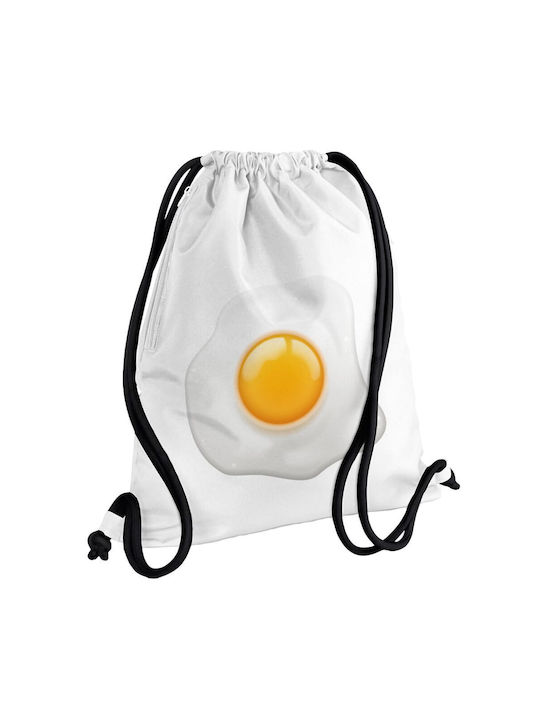 Koupakoupa Τηγανητό Αυγό Gym Backpack White