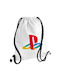 Koupakoupa Playstation Gym Backpack White