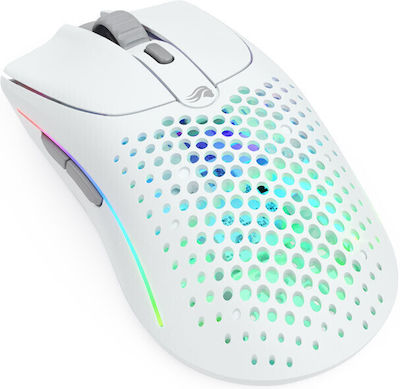 Glorious PC Gaming Race Model O 2 Wireless RGB Gaming Mouse 26000 DPI White