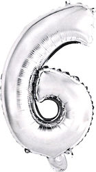 Μπαλόνι Foil Αριθμός Ασημί 45εκ.