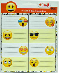 Gim Emoji Ετικέτες Τετραδίων 16τμχ