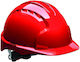 JSP EVO3 Κράνος Baustelle Rot