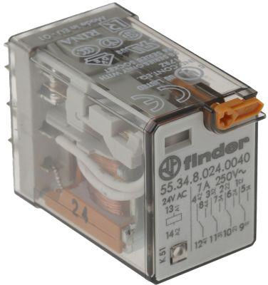 Finder Industrielles Relais Relais 24V 55.34.8.024.0040