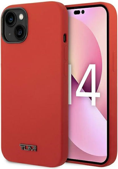 Tumi Back Cover Silicon Roșu (iPhone 14)