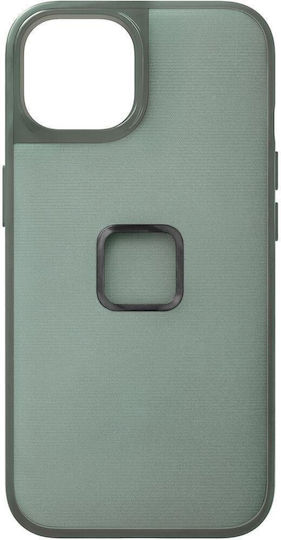 Peak Design Everyday Задна корица Пластмаса 2мм Магнитен Зелен (iPhone 14)