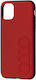 Audi Back Cover Δερμάτινο Κόκκινο (iPhone 11 Pro)