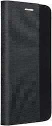 NetOne STYLE SENSITIVE Synthetic Leather Book Black (Xiaomi 12 Lite)