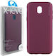 X-Level Back Cover Σιλικόνης Μπορντό (Galaxy J7 2017)