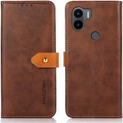 Khazneh Leather Καφέ (Redmi A1+ / A2+)