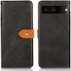 Khazneh Leather Wallet Δερματίνης Μαύρο (Google Pixel 7Realme 7 5G)