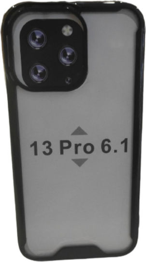 Tel Protect Umschlag Rückseite Schwarz (iPhone 13 Pro)