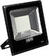 Waterproof LED Floodlight 50W Cold White 6000K IP66