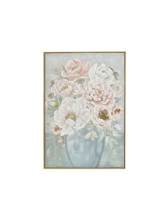 Inart Λουλούδια Πίνακας σε Καμβά 70x100cm