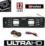 Kirosiwa Car Reverse Camera with License Plate Frame and Night Vision Universal NP-1854