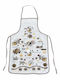 Waterproof Apron with Kitchen Towel Multicolour 80x60cm