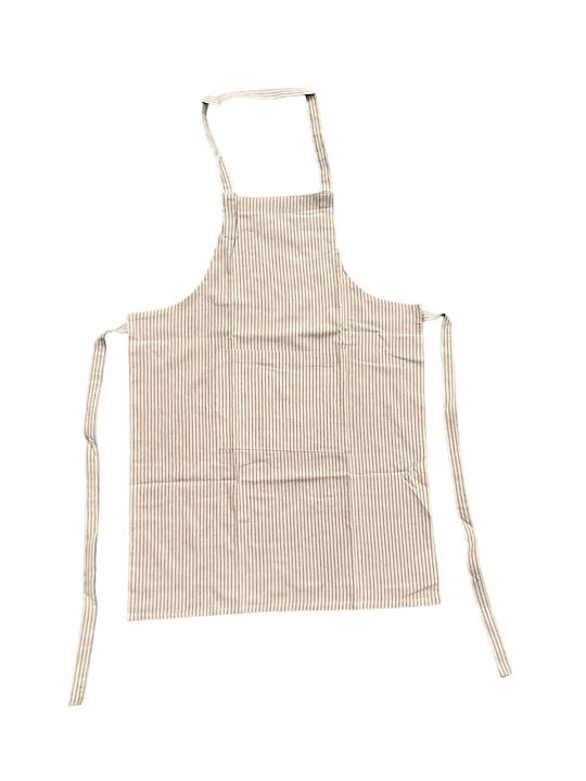 Apron Beige 84x60cm