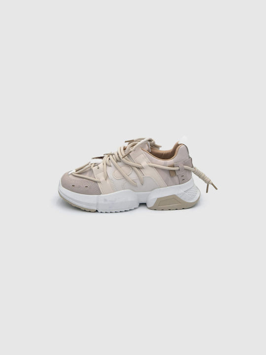 Joya Damen Chunky Sneakers Beige