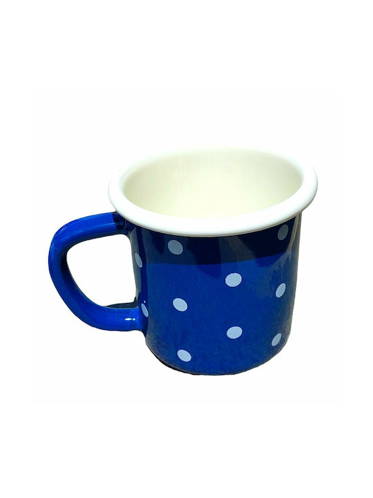 Enamel Cup Blue 300ml