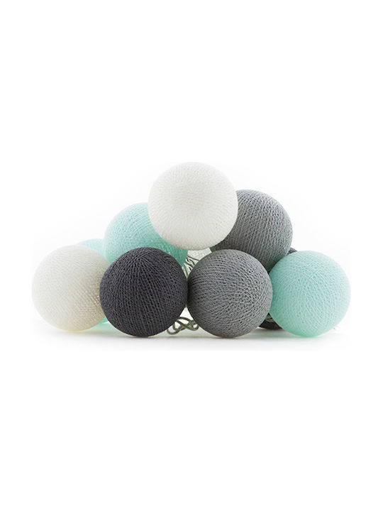 Cotton Ball Lights Гирлянди за външно осветление