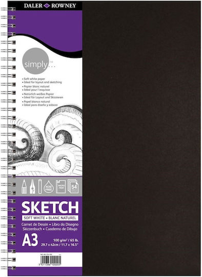 Daler Rowney Sketch Pad Sketchbook Simply
