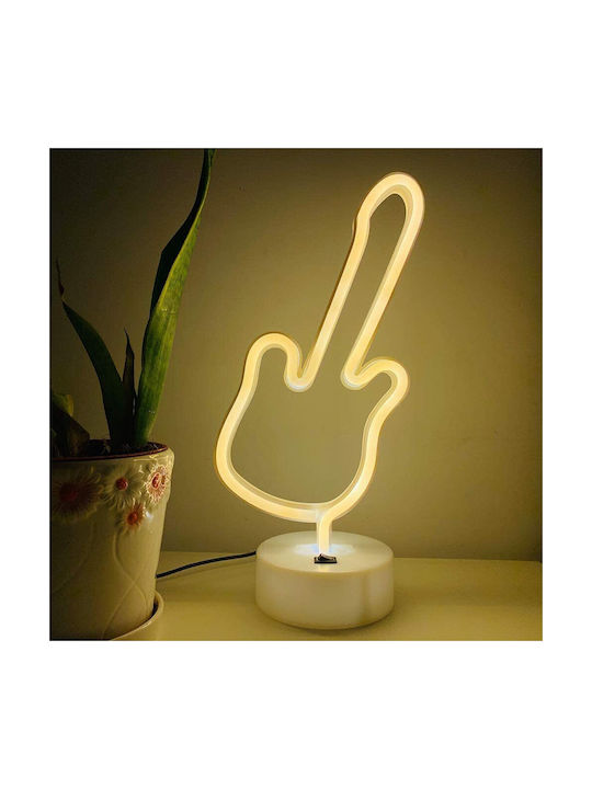 Tischlampe Dekorative Lampe LED Batterie Weiß