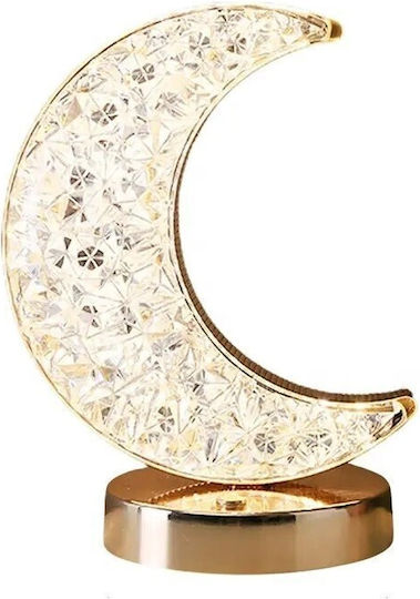 Dekoratives Tischlampen LED Richtig Einstellbares Weiß Mondlicht 18cm