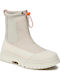 Stiefeletten Damen Weiß