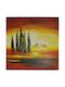 Gemälde auf Leinwand 80x80cm