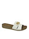 Women's Flat Sandals Anatomic in White Color