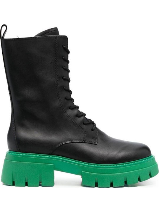 Ash Combo A Gray Combat Boots