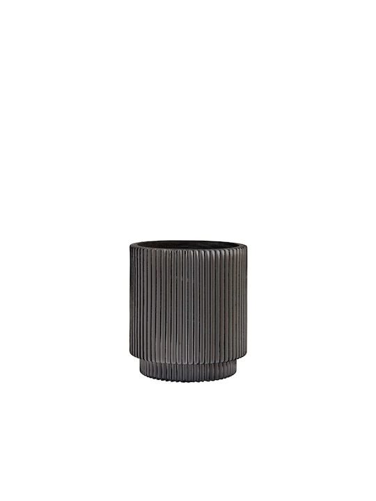 Capi Flower Pot in Black Color BGVZ312