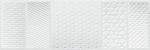 Ravenna Πλακάκι Δαπέδου Εσωτερικού Χώρου Κεραμικό Ματ 90x30cm Λευκό