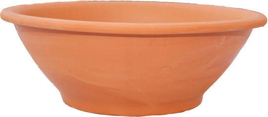 Ceramart Γλάστρα Λεκάνη Πήλινη Μπορντό Ceramart Γλάστρα Λεκάνη Πήλινη Μπορντό