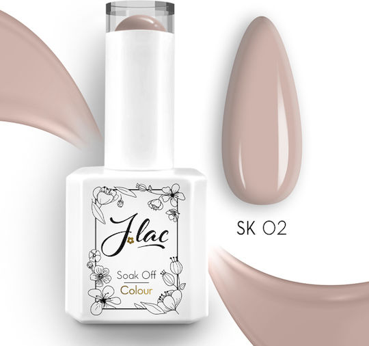 Jlac 02 Ημιμόνιμο Βερνίκι Νυχιών Skin 02 15ml