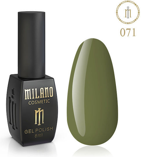 Milano Cosmetic Ημιμόνιμο Βερνίκι Νυχιών 071 8ml