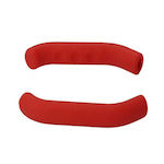 Motorcycle Lever Guards Red