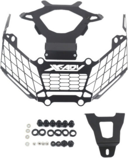 Motorcycle Headlight Protector Honda X-ADV 750 Black