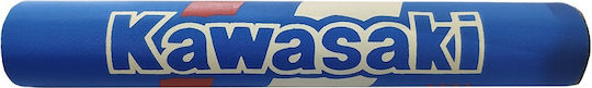 Kawasaki Motorrad-Lenkerpolster Blau